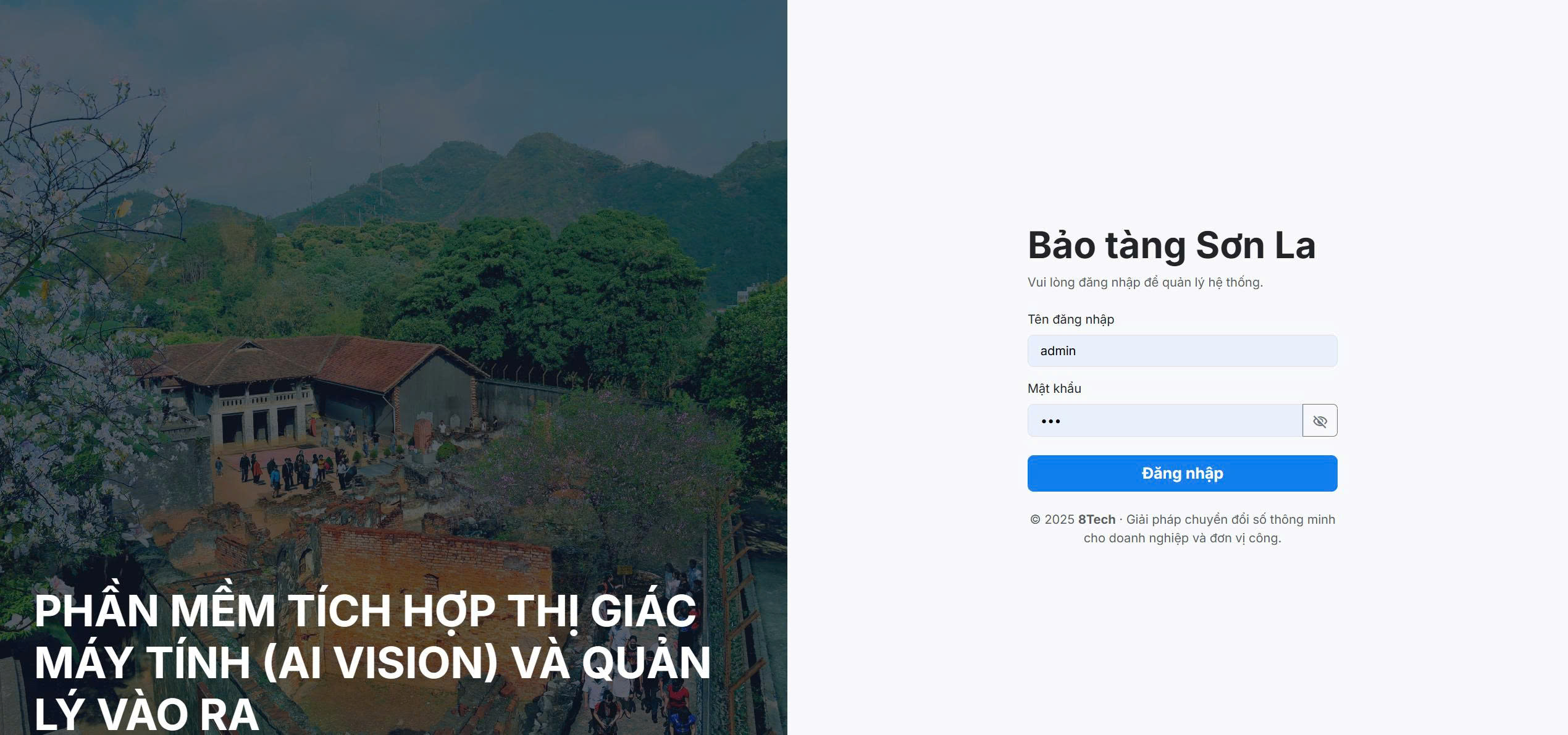 8Access – Hệ thống nhận diện khuôn mặt đang được sử dụng tại Bảo tàng Sơn La