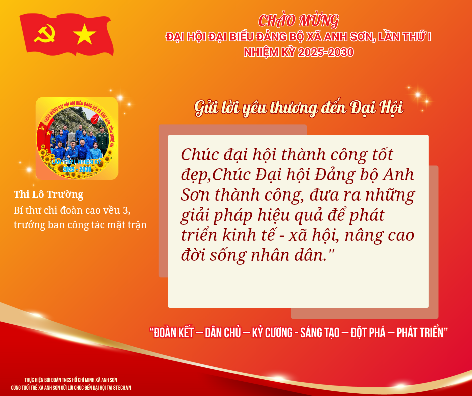 Lời chúc Thi Lô Trường