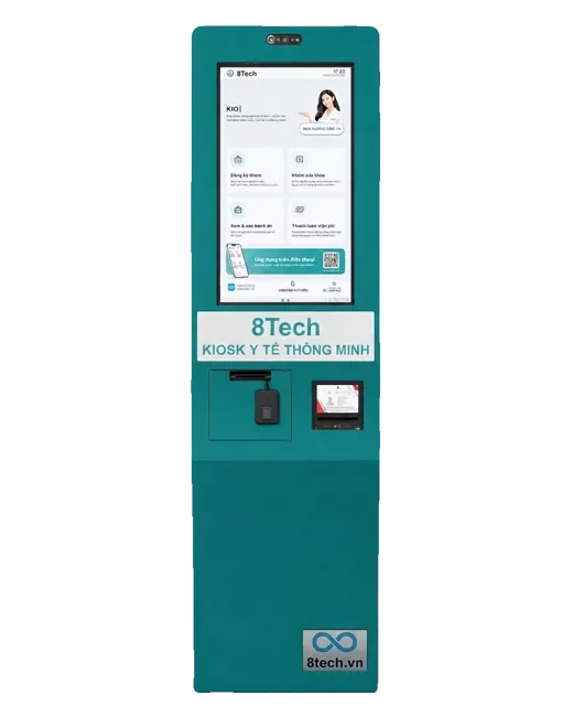 Kiosk y tế thông minh 8Tech-YT-01